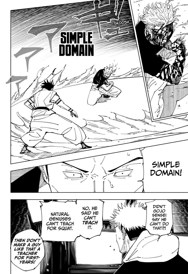 Jujutsu Kaisen Manga Chapter 226 page 10 - Inhuman Makyo Shinjuku Showdown, Part 4 scene