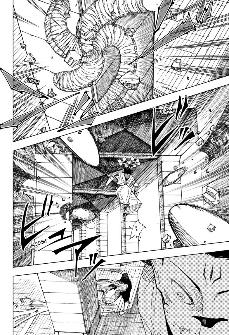 Jujutsu Kaisen Manga Chapter 232 page 5 - Inhuman Makyo Shinjuku Showdown, Part 10 scene