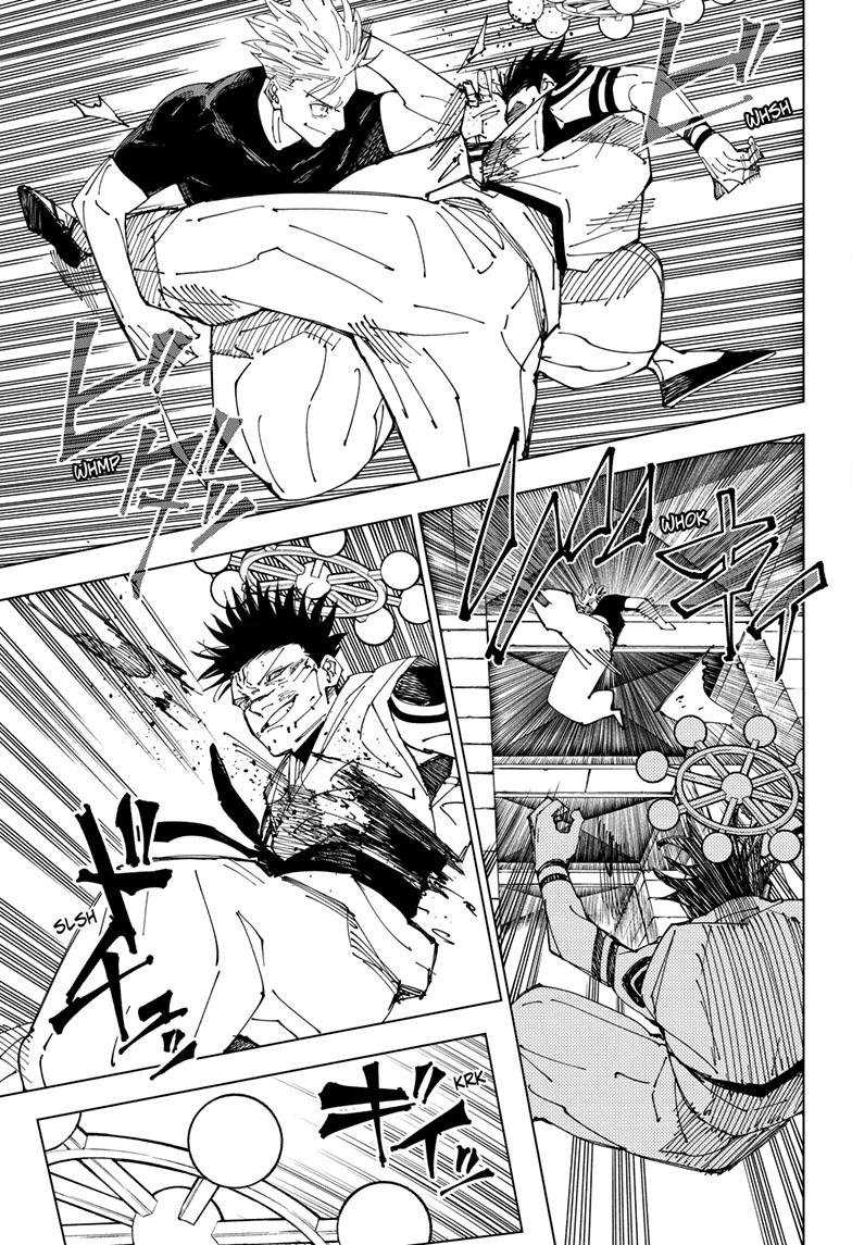 Jujutsu Kaisen Manga Chapter 232 page 6 - Inhuman Makyo Shinjuku Showdown, Part 10 scene