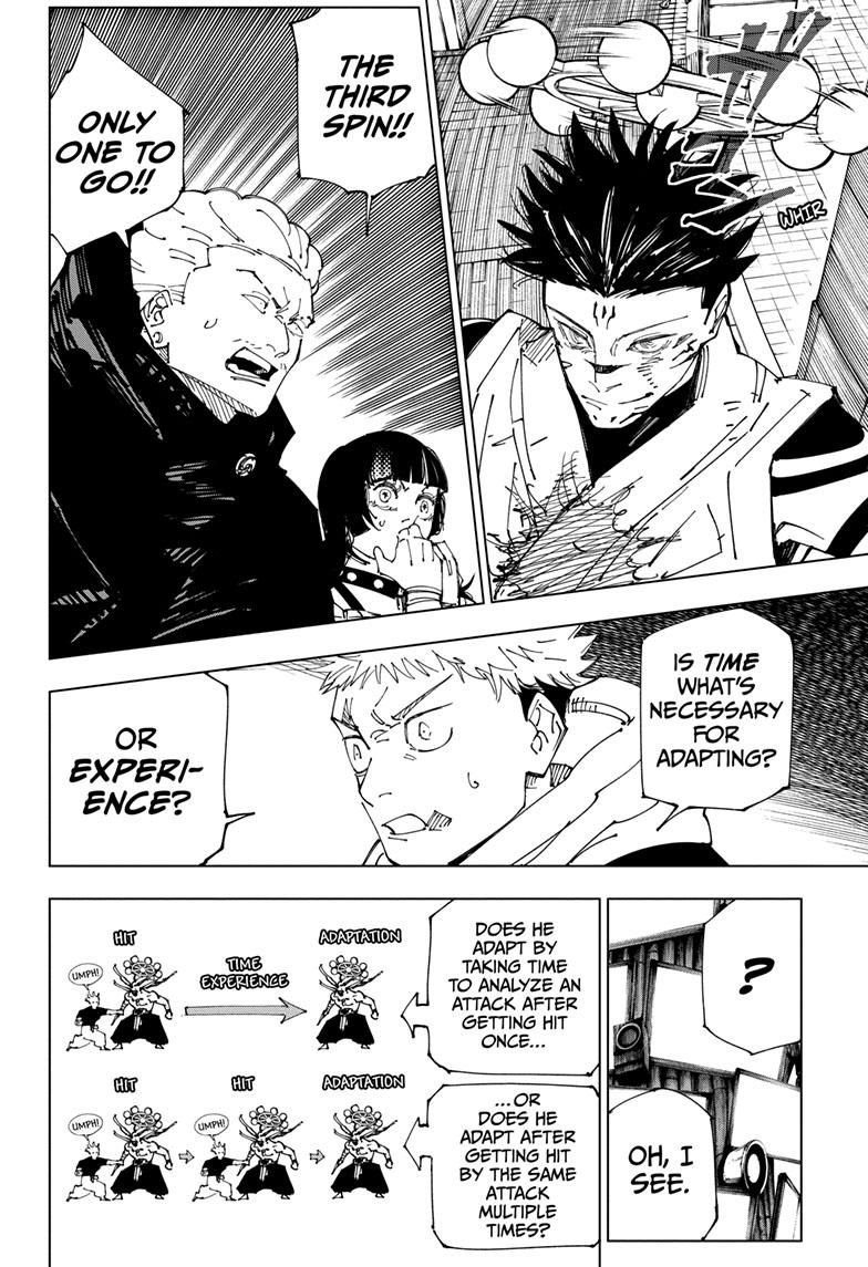 Jujutsu Kaisen Manga Chapter 232 page 7 - Inhuman Makyo Shinjuku Showdown, Part 10 scene