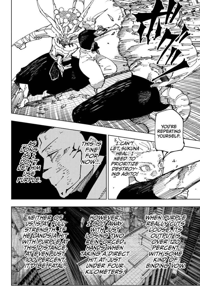 Jujutsu Kaisen Manga Chapter 234 page 11 - Inhuman Makyo Shinjuku Showdown, Part 12 scene
