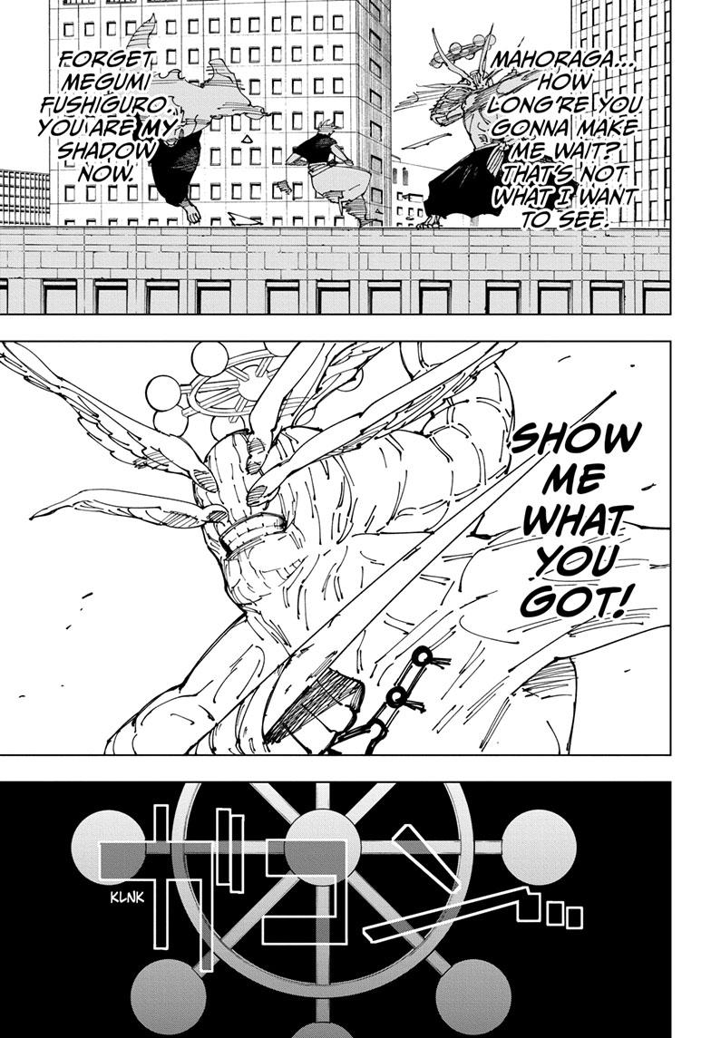 Jujutsu Kaisen Manga Chapter 234 page 12 - Inhuman Makyo Shinjuku Showdown, Part 12 scene