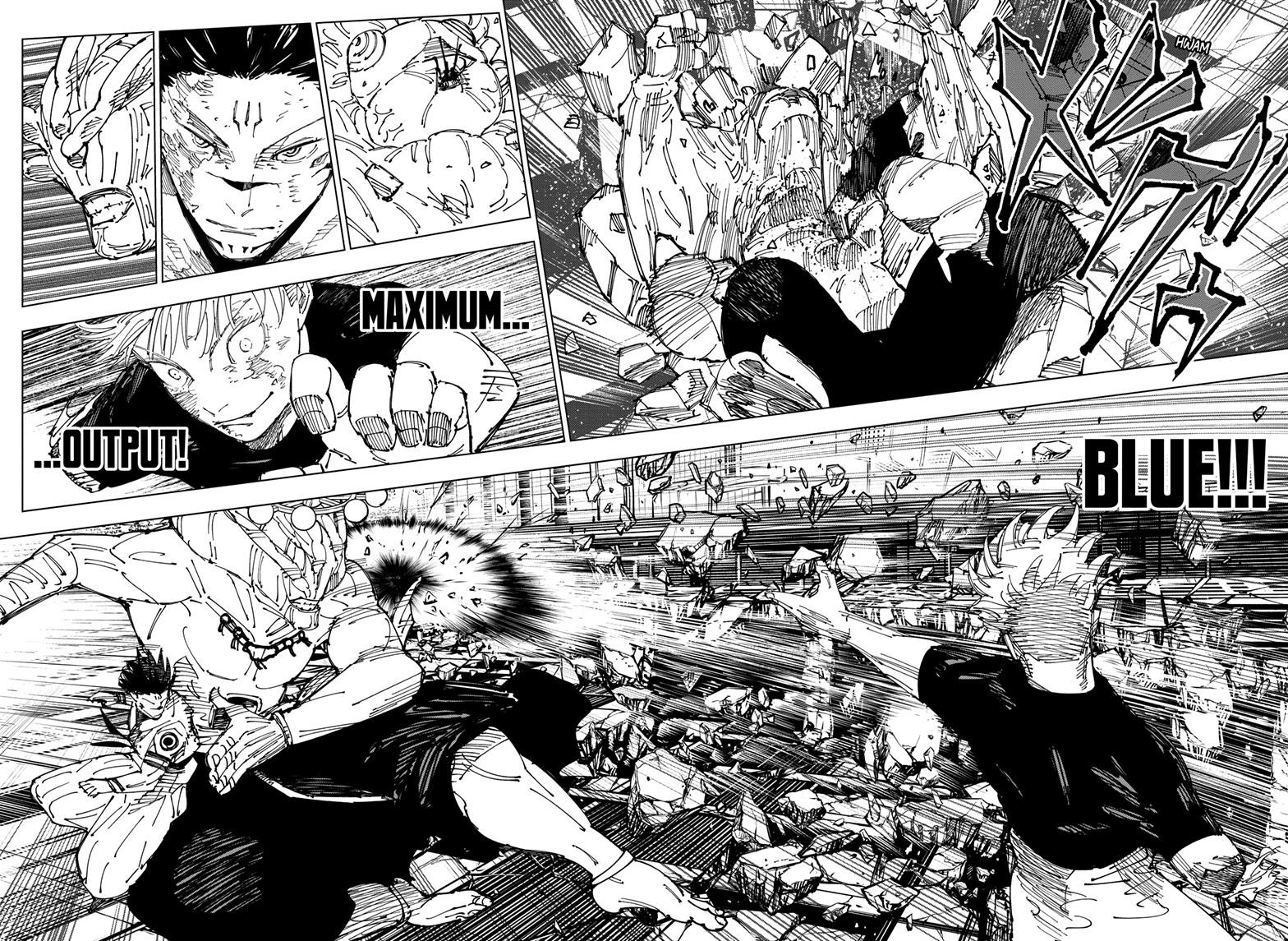 Jujutsu Kaisen Manga Chapter 234 page 17 - Inhuman Makyo Shinjuku Showdown, Part 12 scene