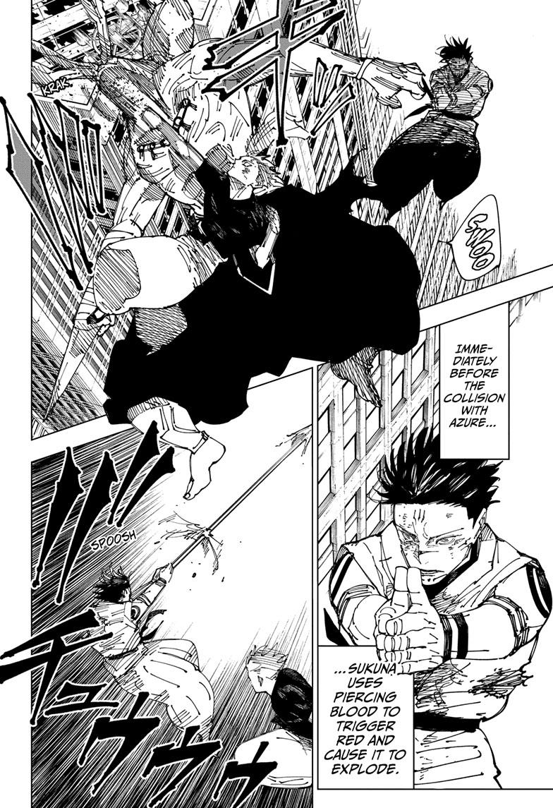 Jujutsu Kaisen Manga Chapter 235 page 13 - Inhuman Makyo Shinjuku Showdown, Part 13 scene