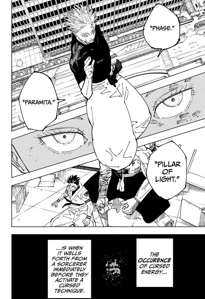 Jujutsu Kaisen Manga Chapter 235 page 7 - Inhuman Makyo Shinjuku Showdown, Part 13 scene
