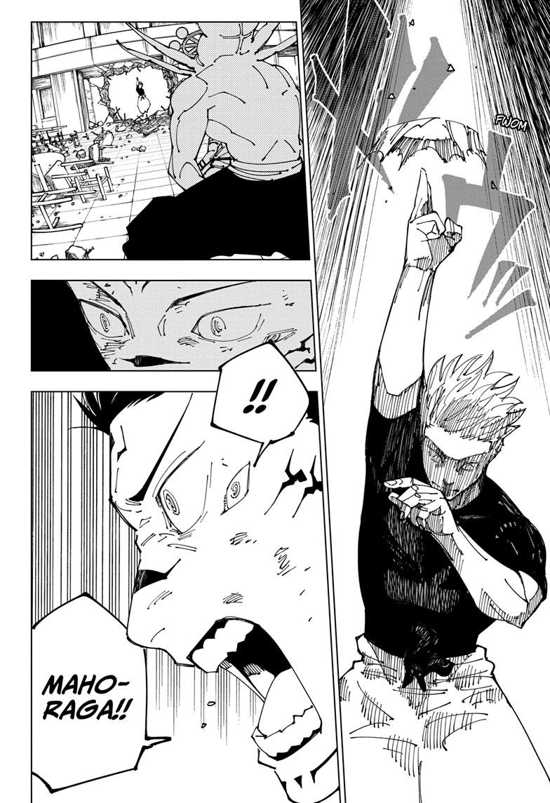 Jujutsu Kaisen Manga Chapter 235 page 9 - Inhuman Makyo Shinjuku Showdown, Part 13 scene