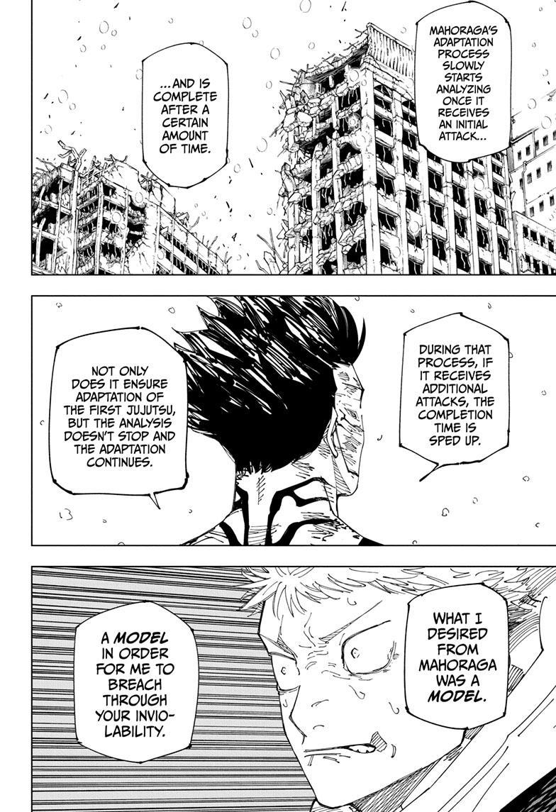 Jujutsu Kaisen Manga Chapter 236 page 14 - Heading South scene