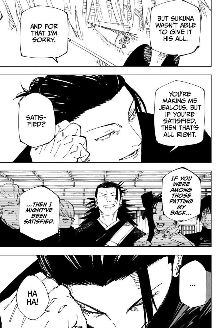 Jujutsu Kaisen Manga Chapter 236 page 6 - Heading South scene