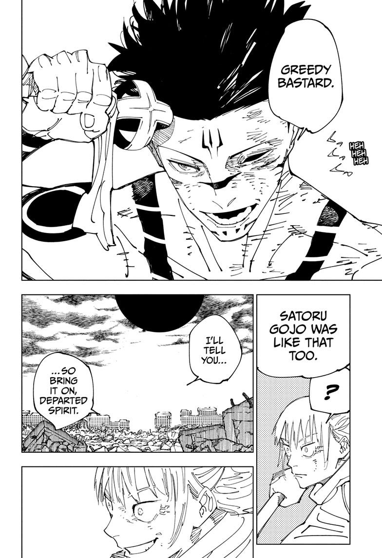 Jujutsu Kaisen Manga Chapter 237 page 11 - Inhuman Makyo Shinjuku Showdown, Part 14 scene