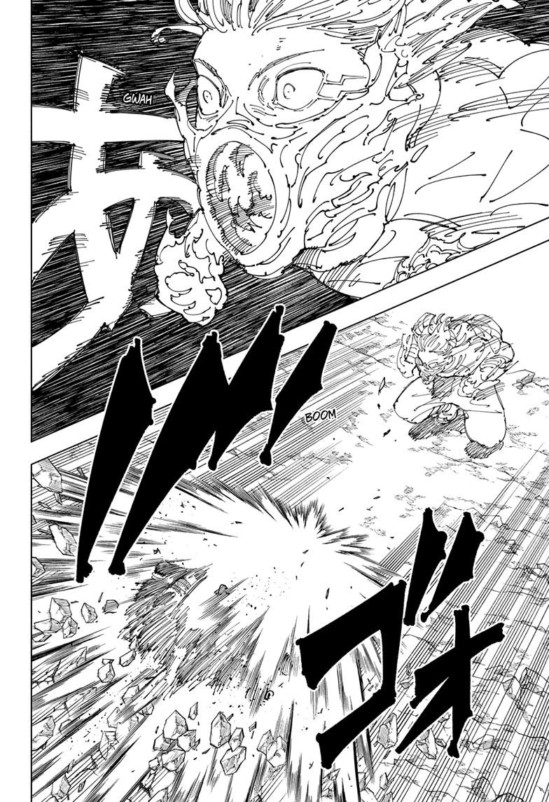 Jujutsu Kaisen Manga Chapter 237 page 15 - Inhuman Makyo Shinjuku Showdown, Part 14 scene