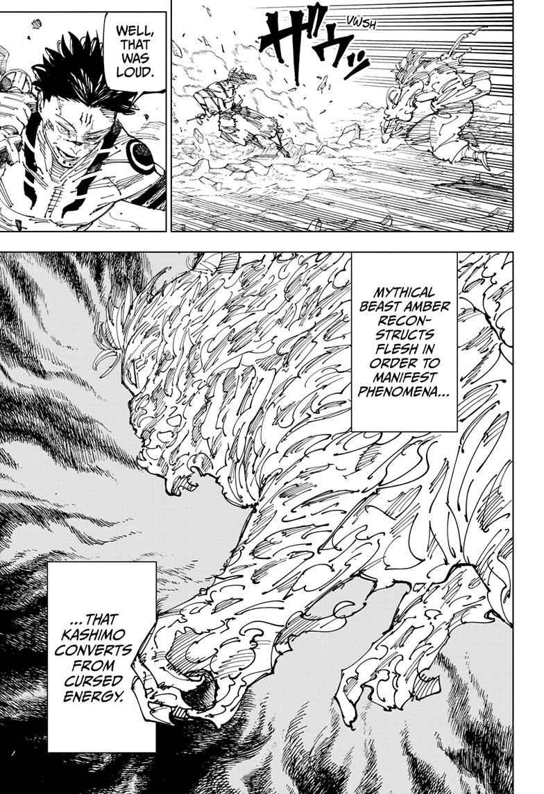 Jujutsu Kaisen Manga Chapter 237 page 16 - Inhuman Makyo Shinjuku Showdown, Part 14 scene