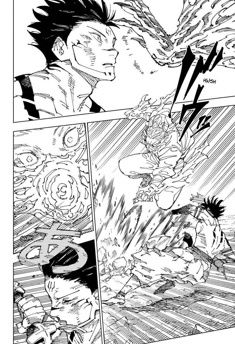 Jujutsu Kaisen Manga Chapter 237 page 17 - Inhuman Makyo Shinjuku Showdown, Part 14 scene