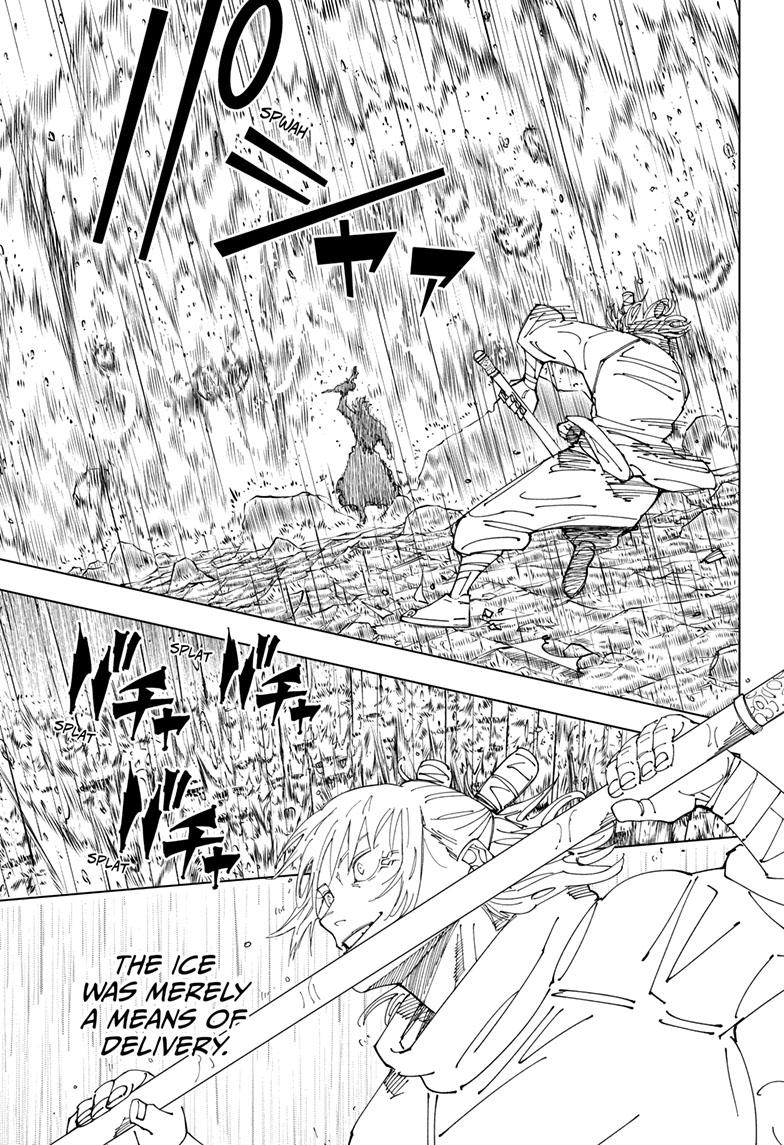 Jujutsu Kaisen Manga Chapter 237 page 6 - Inhuman Makyo Shinjuku Showdown, Part 14 scene