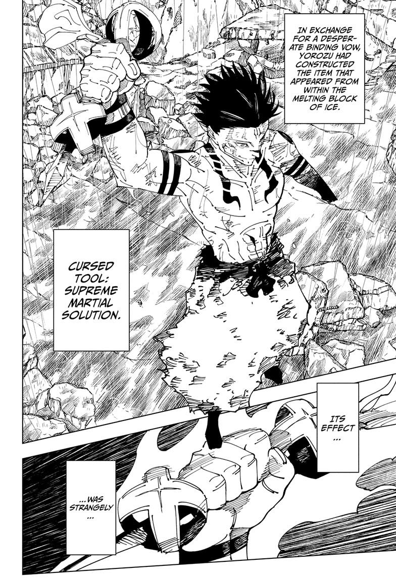 Jujutsu Kaisen Manga Chapter 237 page 7 - Inhuman Makyo Shinjuku Showdown, Part 14 scene