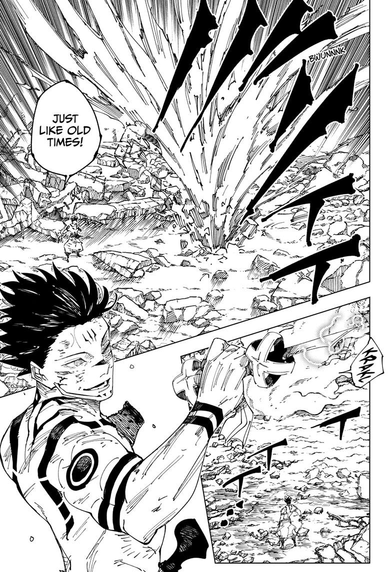 Jujutsu Kaisen Manga Chapter 237 page 8 - Inhuman Makyo Shinjuku Showdown, Part 14 scene