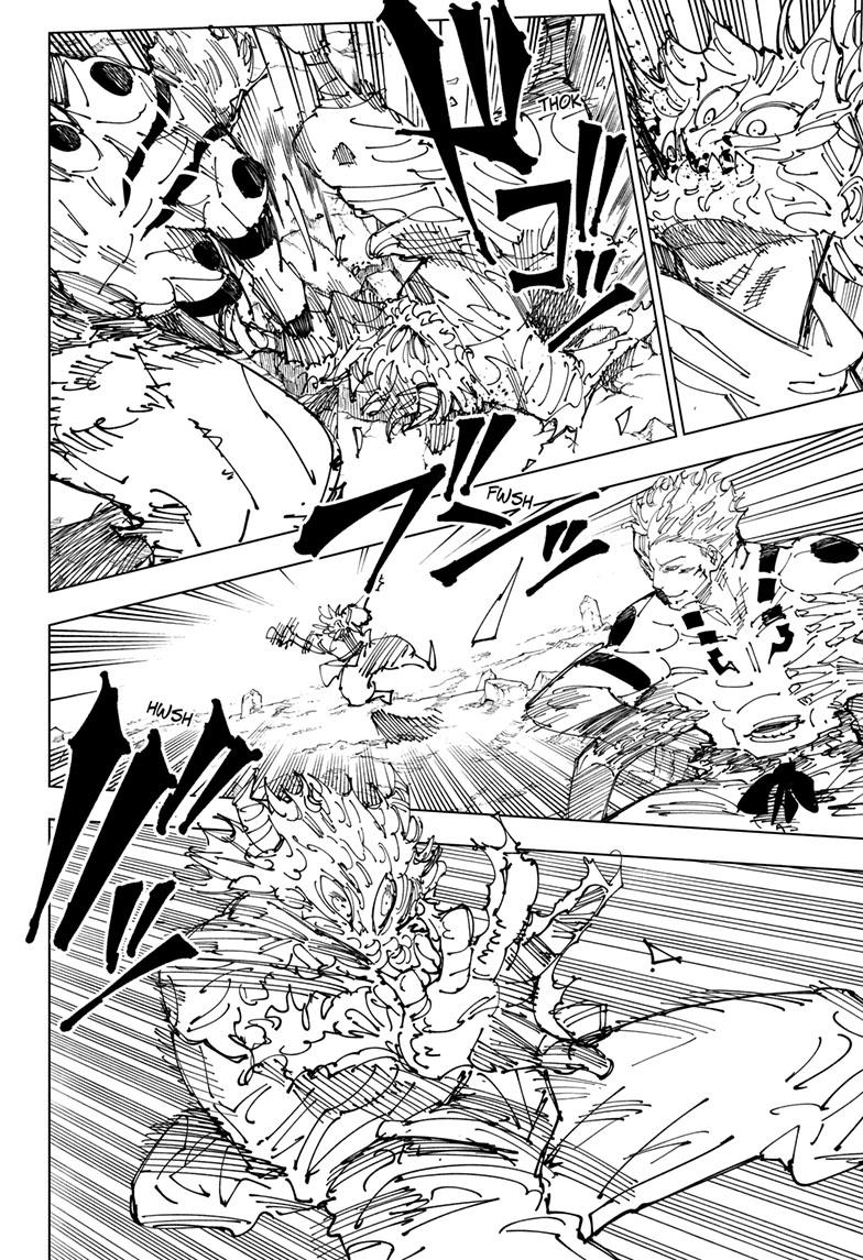 Jujutsu Kaisen Manga Chapter 238 page 12 - Inhuman Makyo Shinjuku Showdown, Part 15 scene