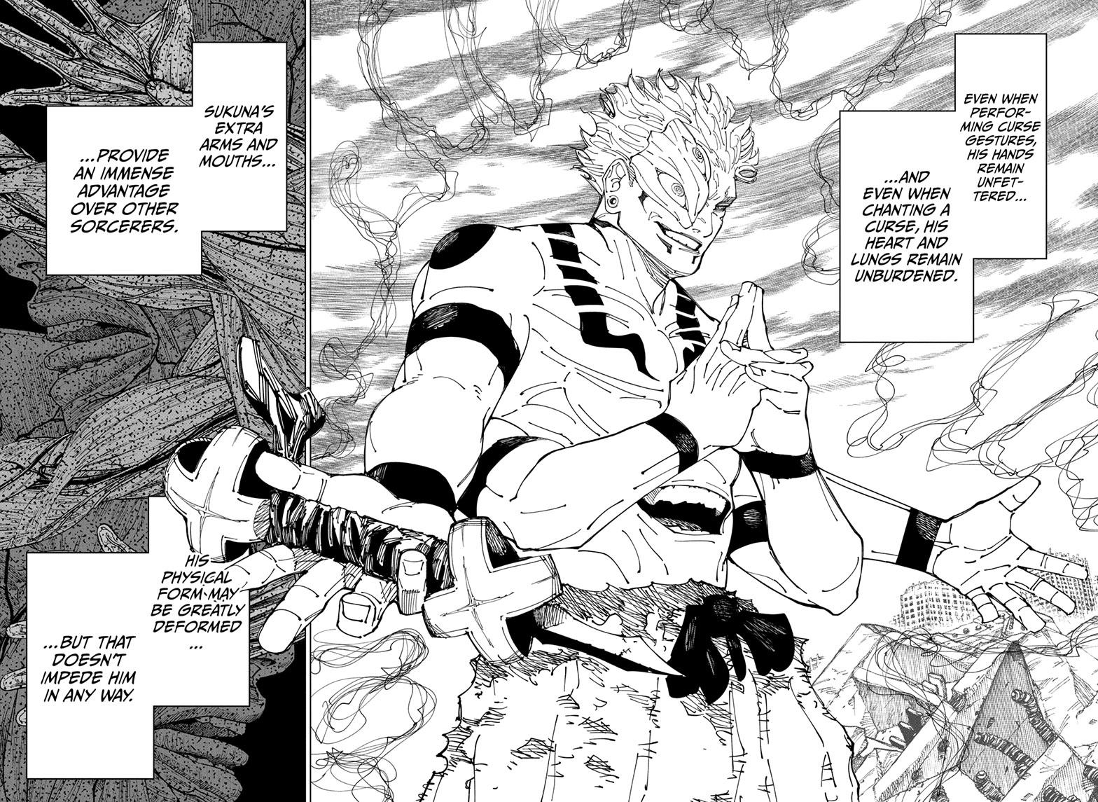 Jujutsu Kaisen Manga Chapter 238 page 3 - Inhuman Makyo Shinjuku Showdown, Part 15 scene