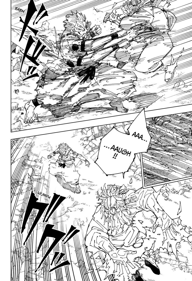 Jujutsu Kaisen Manga Chapter 238 page 6 - Inhuman Makyo Shinjuku Showdown, Part 15 scene