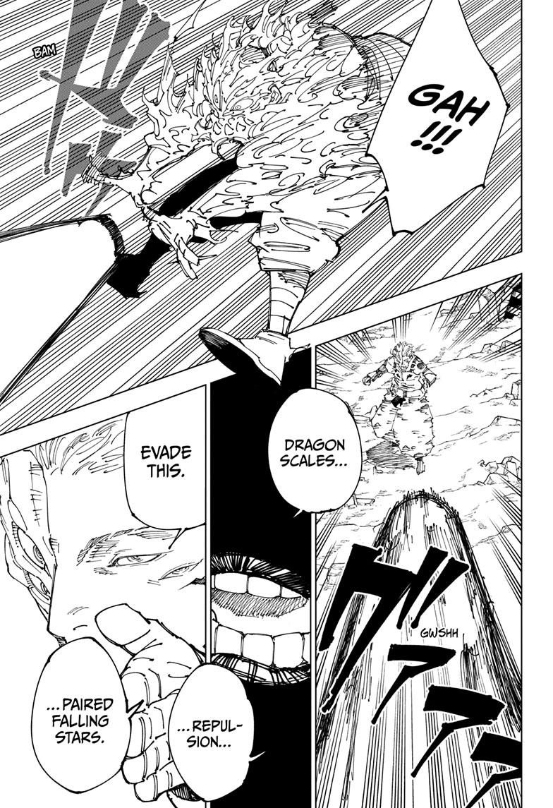 Jujutsu Kaisen Manga Chapter 238 page 7 - Inhuman Makyo Shinjuku Showdown, Part 15 scene