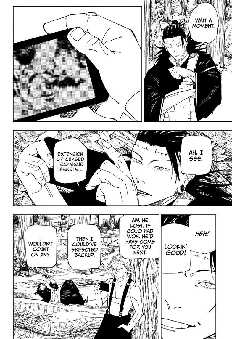 Jujutsu Kaisen Manga Chapter 239 page 9 - Foolish Survivor!! scene