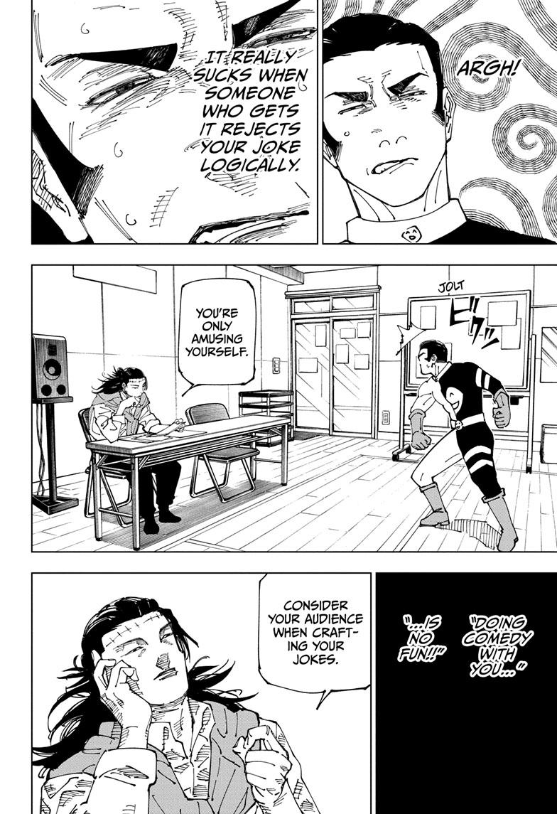 Jujutsu Kaisen Manga Chapter 240 page 14 - Foolish Survivor —Live On— scene