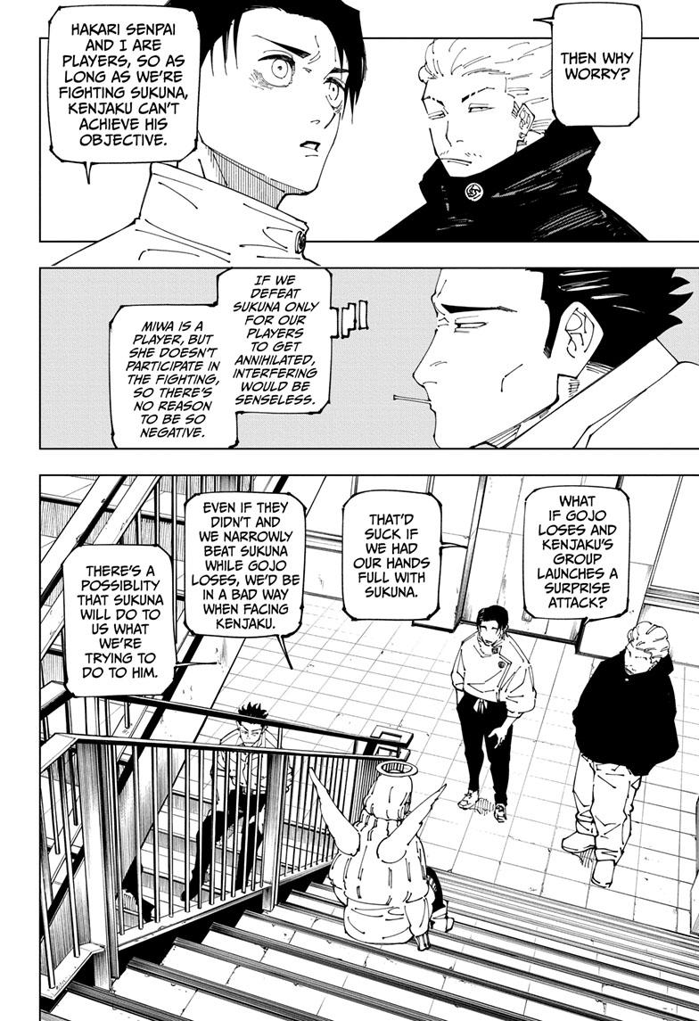 Jujutsu Kaisen Manga Chapter 240 page 4 - Foolish Survivor —Live On— scene