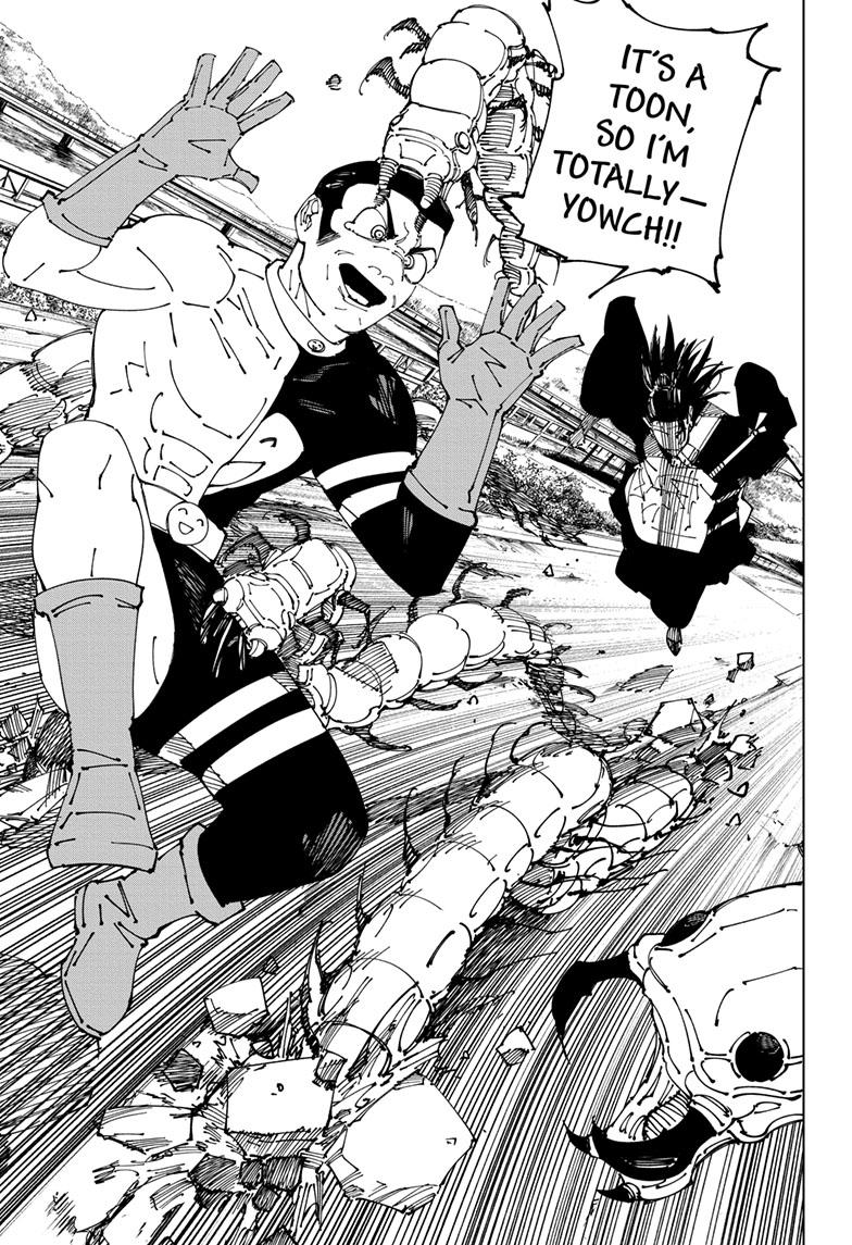 Jujutsu Kaisen Manga Chapter 240 page 7 - Foolish Survivor —Live On— scene