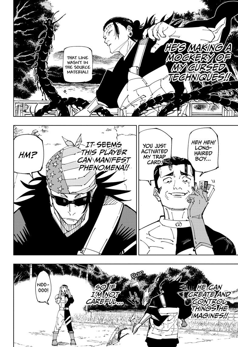 Jujutsu Kaisen Manga Chapter 240 page 8 - Foolish Survivor —Live On— scene