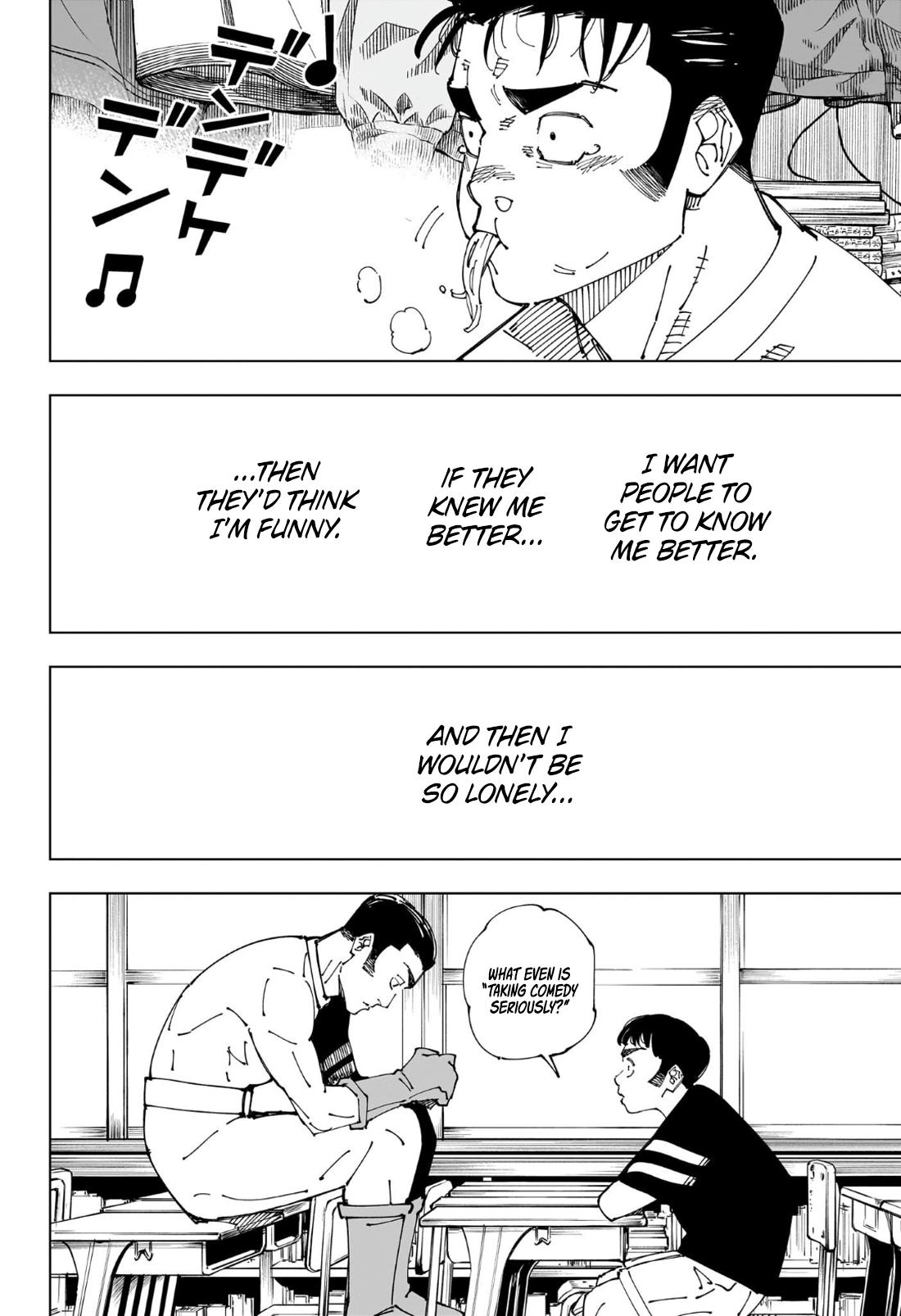 Jujutsu Kaisen Manga Chapter 241 page 13 - Foolish Survivor —Win and Remain— scene