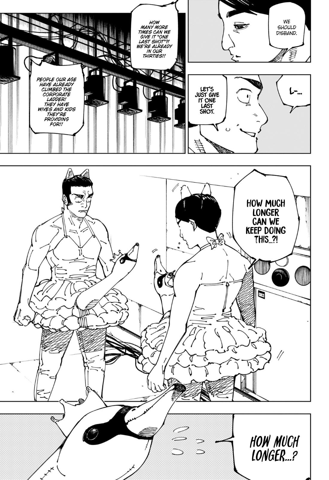 Jujutsu Kaisen Manga Chapter 241 page 8 - Foolish Survivor —Win and Remain— scene