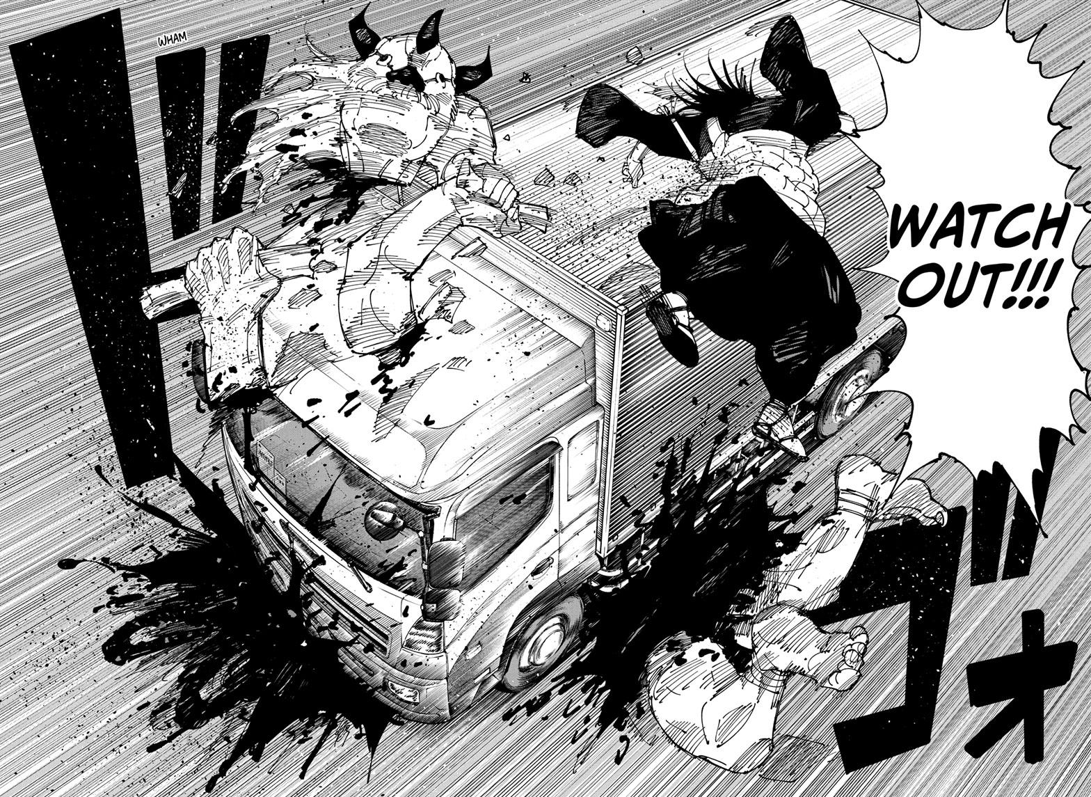 Jujutsu Kaisen Manga Chapter 242 page 3 - Foolish Survivor —Flying High— scene