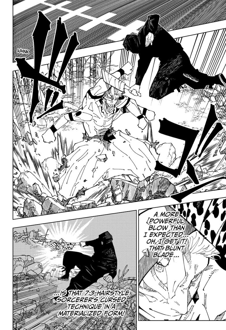 Jujutsu Kaisen Manga Chapter 246 page 10 - Inhuman Makyo Shinjuku Showdown, Part 18 scene