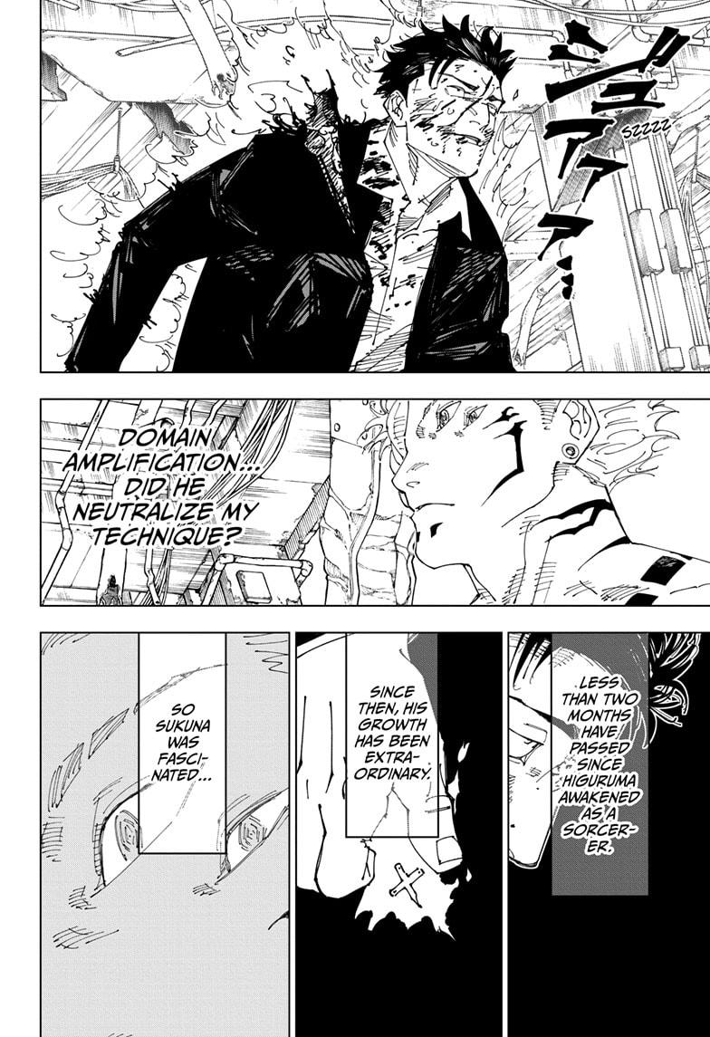 Jujutsu Kaisen Manga Chapter 246 page 19 - Inhuman Makyo Shinjuku Showdown, Part 18 scene