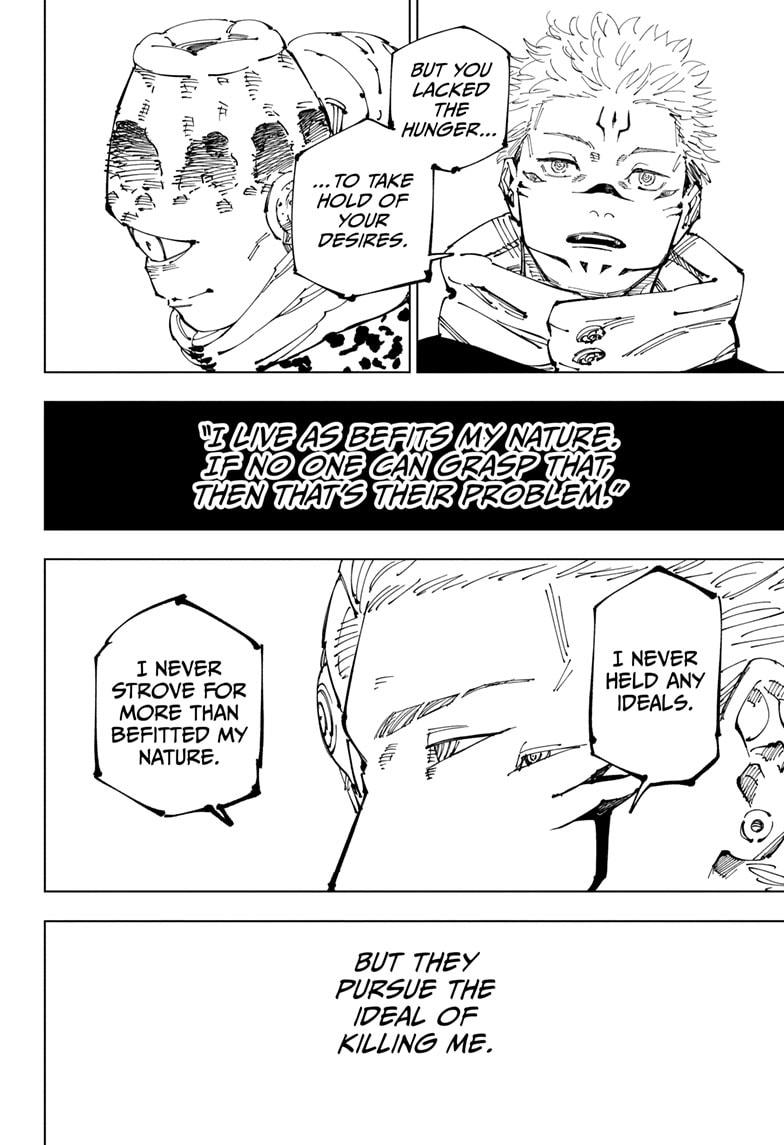 Jujutsu Kaisen Manga Chapter 248 page 8 - Inhuman Makyo Shinjuku Showdown, Part 20 scene