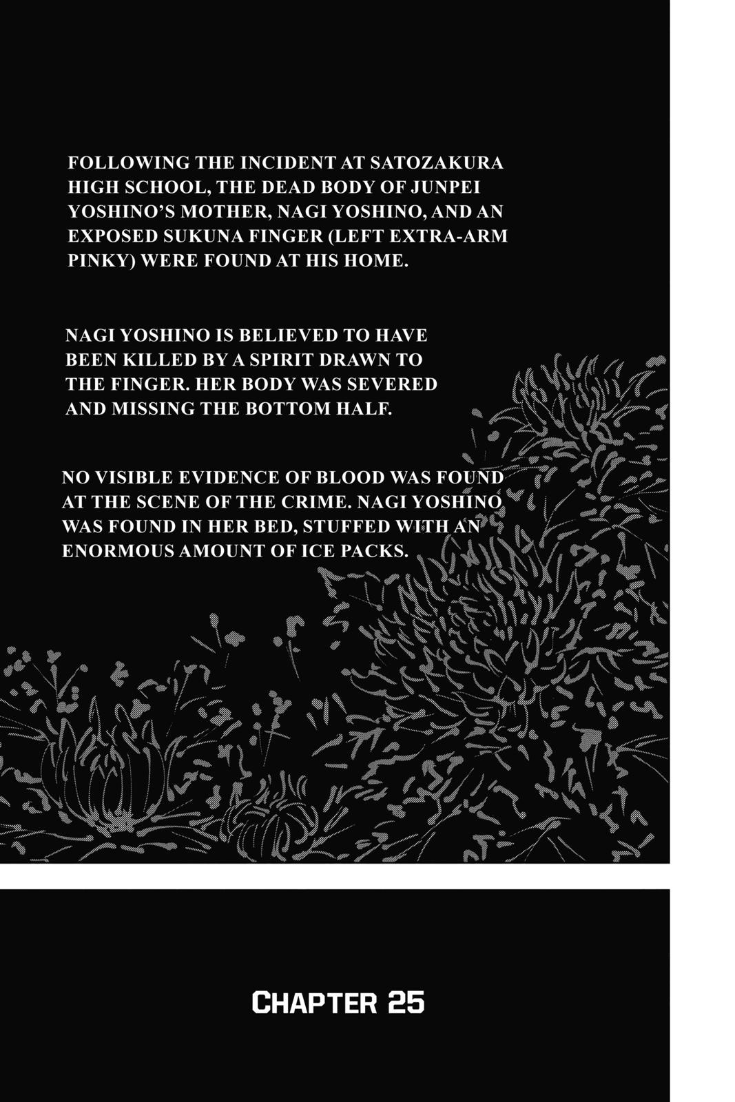 Jujutsu Kaisen Manga Chapter 25 page 1 - Narrow Minded scene