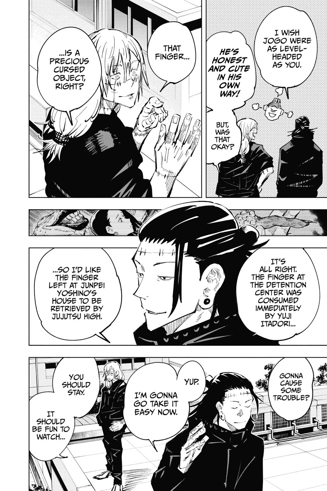 Jujutsu Kaisen Manga Chapter 25 page 10 - Narrow Minded scene