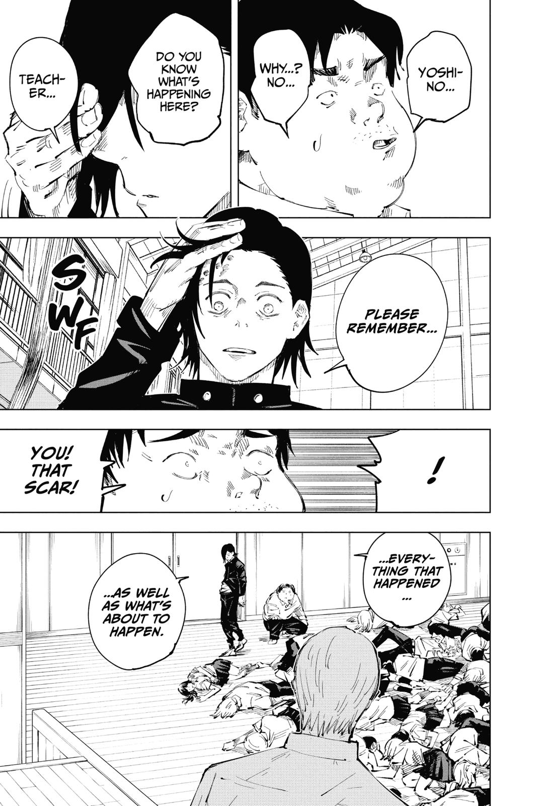 Jujutsu Kaisen Manga Chapter 25 page 13 - Narrow Minded scene