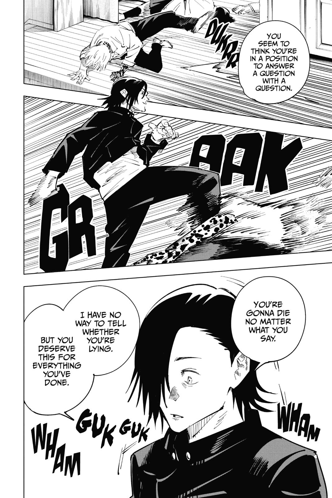 Jujutsu Kaisen Manga Chapter 25 page 16 - Narrow Minded scene