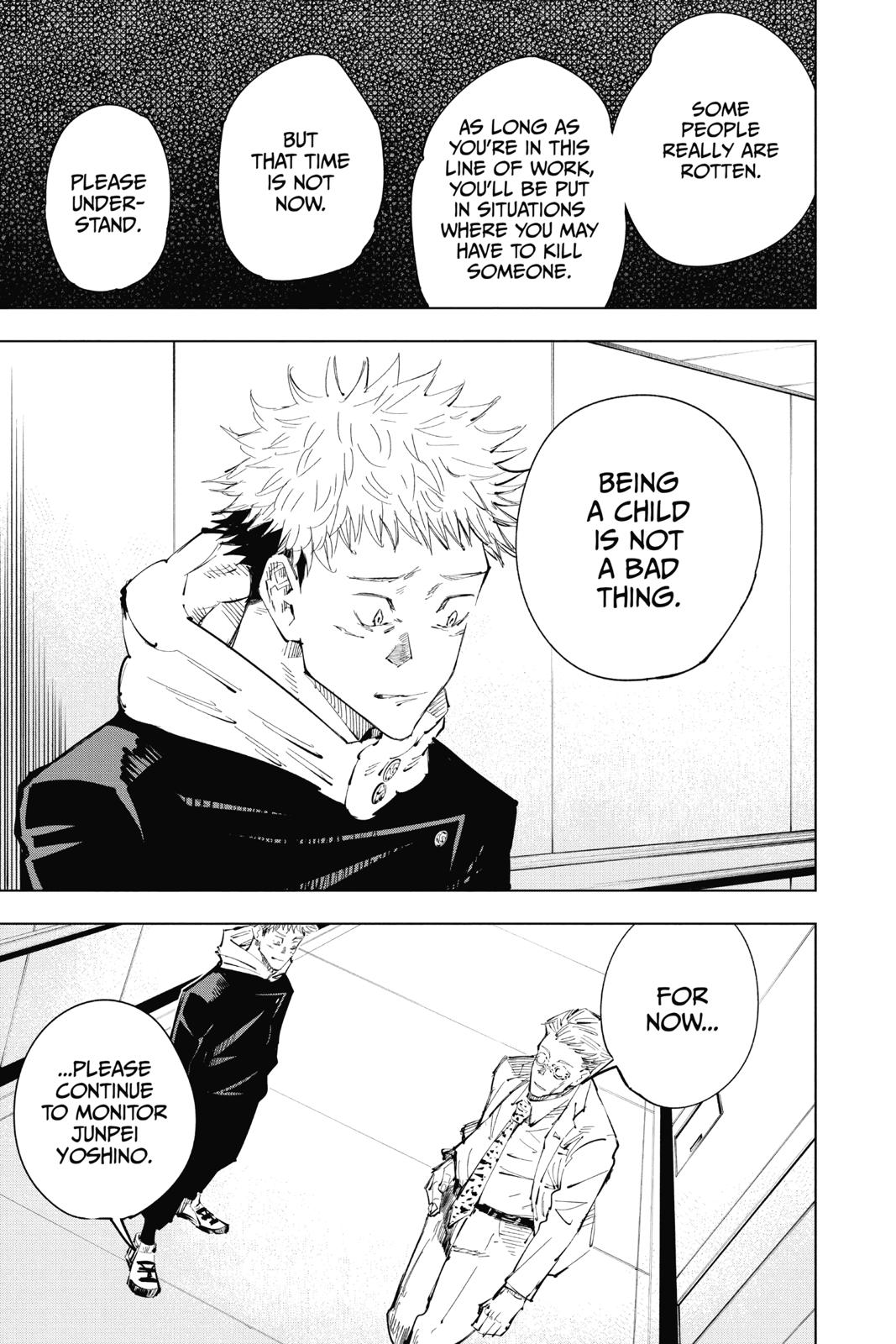 Jujutsu Kaisen Manga Chapter 25 page 3 - Narrow Minded scene