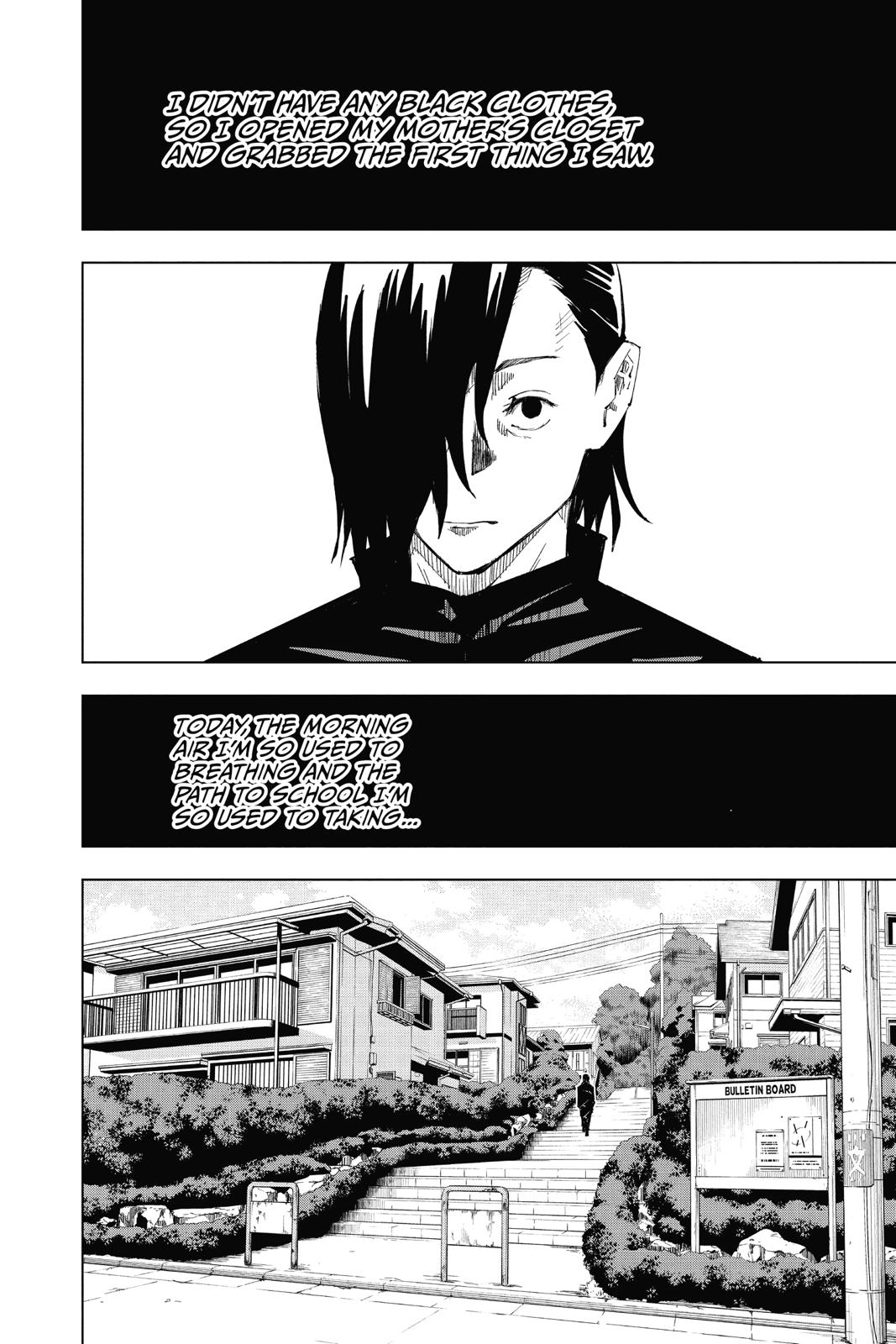 Jujutsu Kaisen Manga Chapter 25 page 4 - Narrow Minded scene