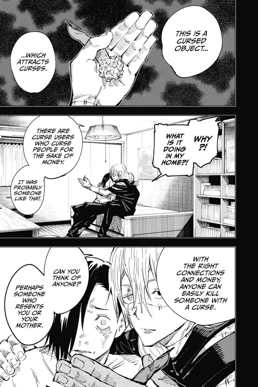 Jujutsu Kaisen Manga Chapter 25 page 5 - Narrow Minded scene