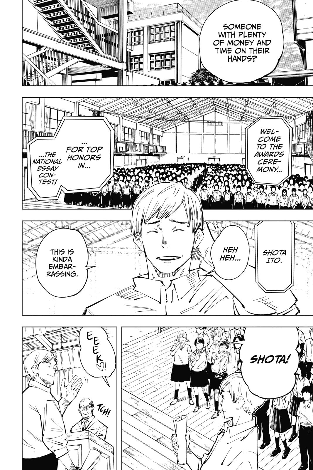 Jujutsu Kaisen Manga Chapter 25 page 6 - Narrow Minded scene