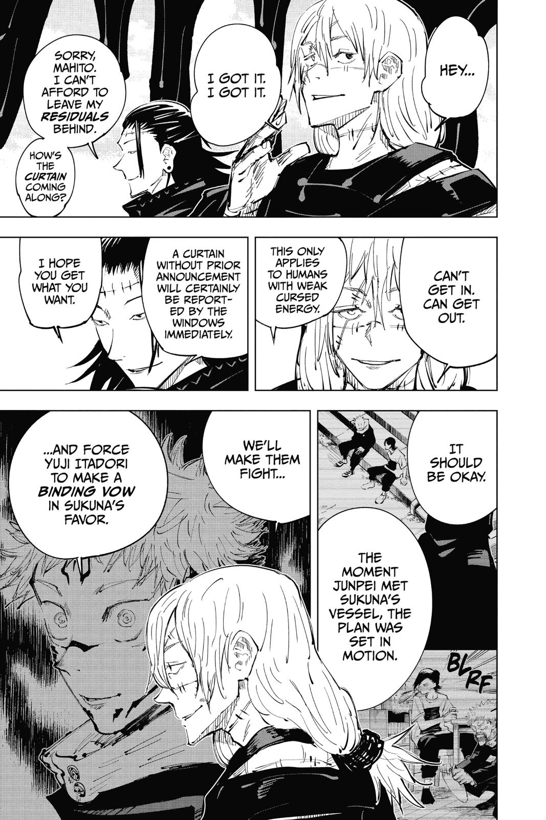 Jujutsu Kaisen Manga Chapter 25 page 9 - Narrow Minded scene