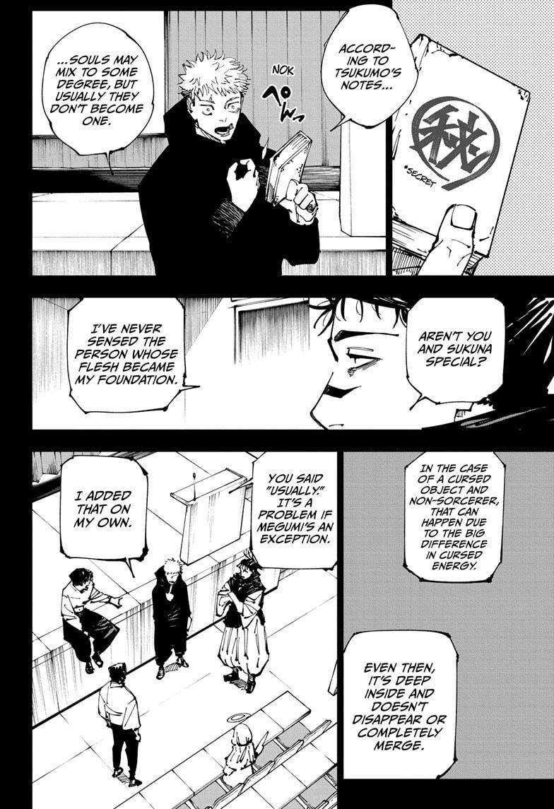 Jujutsu Kaisen Manga Chapter 251 page 10 - Inhuman Makyo Shinjuku Showdown, Part 23 scene