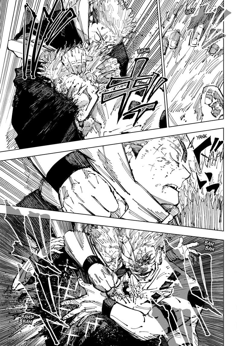 Jujutsu Kaisen Manga Chapter 251 page 3 - Inhuman Makyo Shinjuku Showdown, Part 23 scene