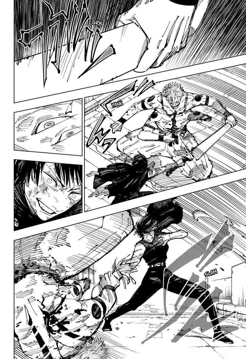 Jujutsu Kaisen Manga Chapter 252 page 11 - Inhuman Makyo Shinjuku Showdown, Part 24 scene