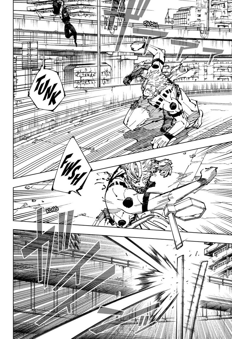 Jujutsu Kaisen Manga Chapter 252 page 9 - Inhuman Makyo Shinjuku Showdown, Part 24 scene