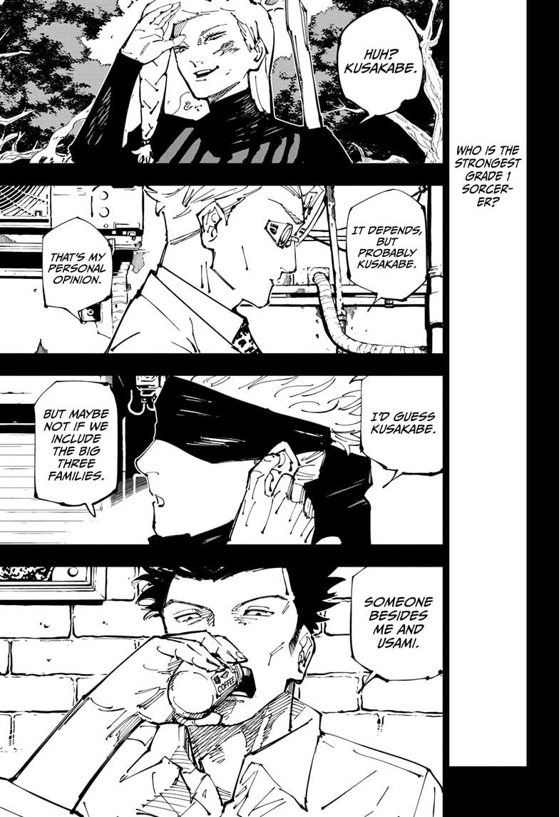 Jujutsu Kaisen Manga Chapter 253 page 3 - Inhuman Makyo Shinjuku Showdown, Part 25 scene