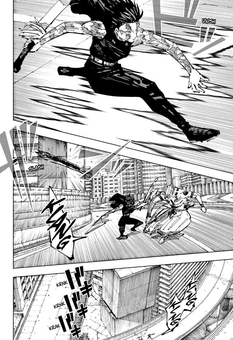 Jujutsu Kaisen Manga Chapter 253 page 4 - Inhuman Makyo Shinjuku Showdown, Part 25 scene