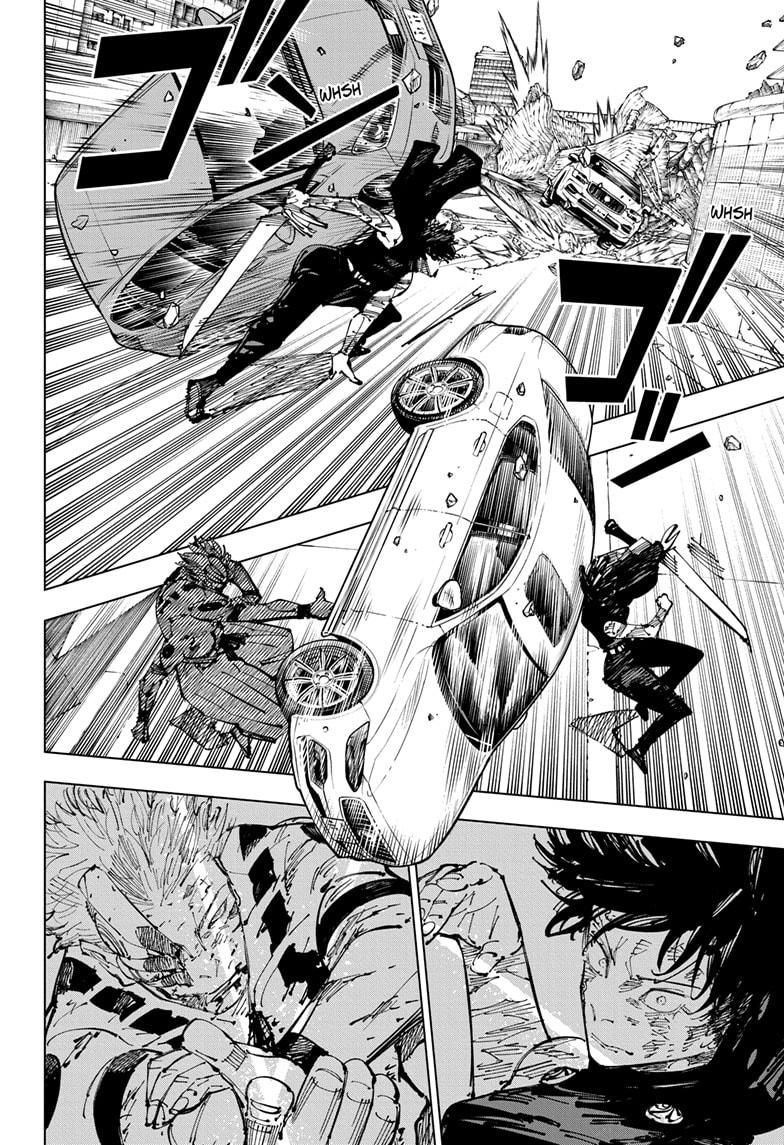 Jujutsu Kaisen Manga Chapter 253 page 6 - Inhuman Makyo Shinjuku Showdown, Part 25 scene